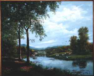 Rivière par beau temps